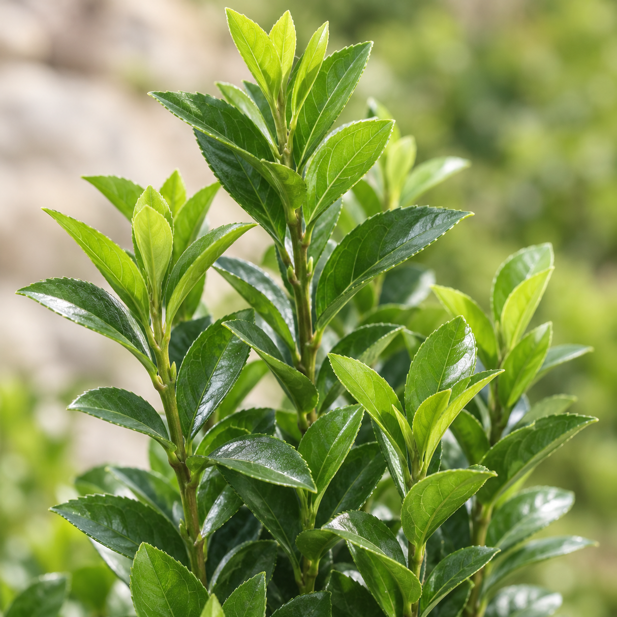 AI-designed Green Spire leaf detail