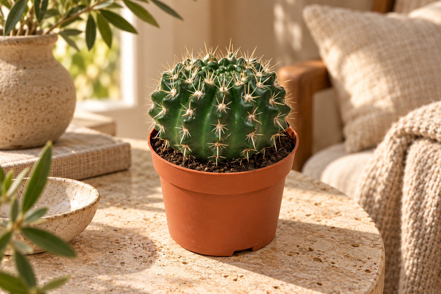 AI-created second view of Notocactus submammulosus